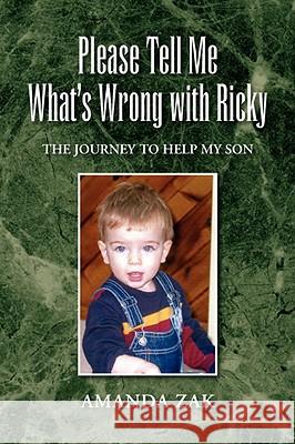 Please Tell Me What's Wrong with Ricky Amanda Zak 9781436313872 XLIBRIS CORPORATION