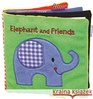 Elephant and Friends: A Soft and Fuzzy Book for Baby Rettore 9781438005270 Barron's Educational Series