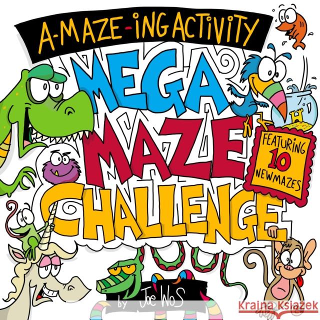 A-Maze-Ing Activity: Mega Maze Challenge  9781438089256 B.E.S.
