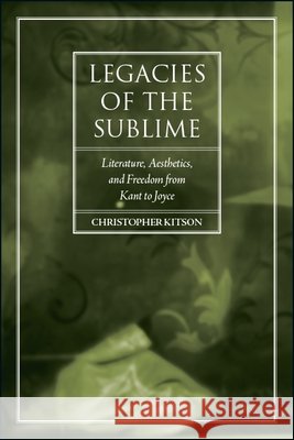 Legacies of the Sublime Kitson, Christopher 9781438474182 State University of New York Press