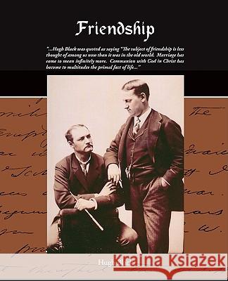 Friendship Hugh B Black 9781438507170 Book Jungle