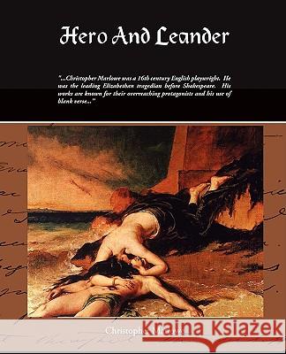 Hero and Leander Christopher Marlowe 9781438507200 BOOK JUNGLE