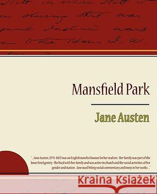 Mansfield Park Jane Austen 9781438509457 Book Jungle