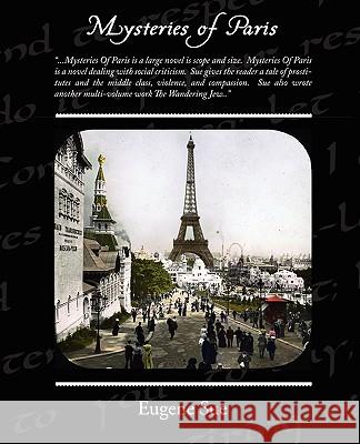 Mysteries Of Paris Eugene Sue 9781438509532
