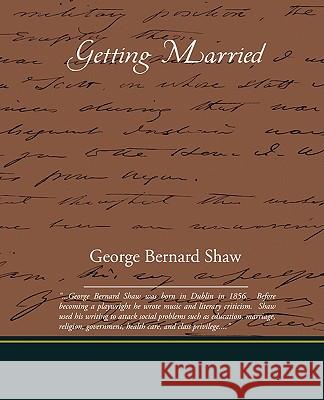 Getting Married George Bernard Shaw 9781438511344 Book Jungle