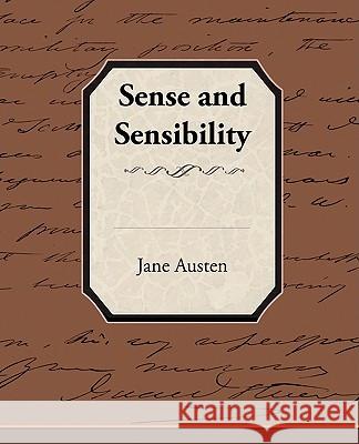 Sense and Sensibility Jane Austen 9781438513843 Book Jungle