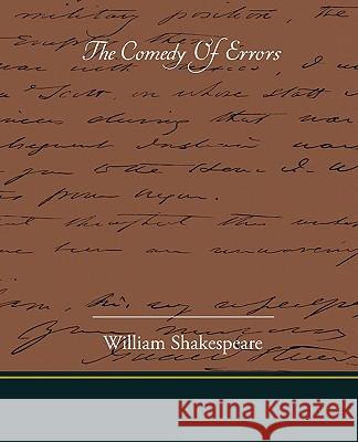 The Comedy Of Errors Shakespeare, William 9781438520629 Book Jungle