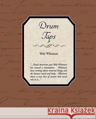 Drum Taps Walt Whitman 9781438532400 Book Jungle