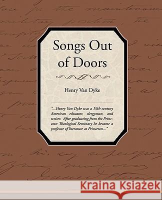 Songs Out of Doors Henry Va 9781438532547 Book Jungle