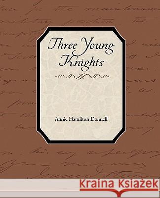 Three Young Knights Annie Hamilton Donnell 9781438537085 Book Jungle