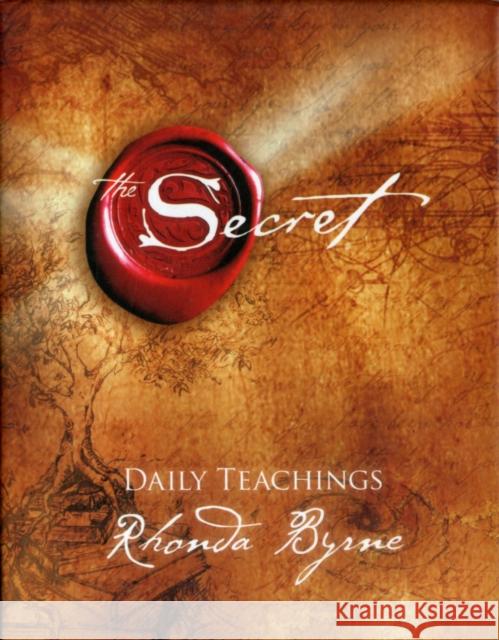The Secret Daily Teachings Rhonda Byrne 9781439130834 0