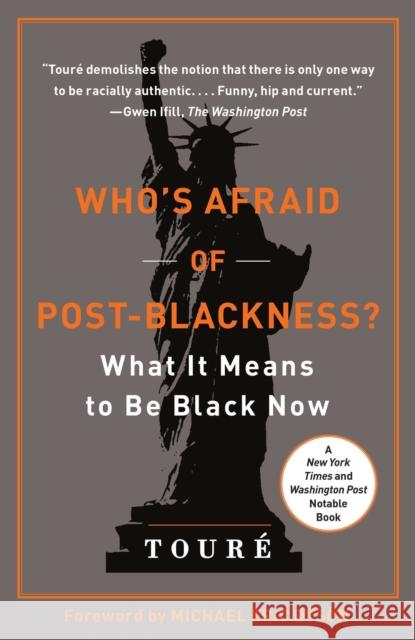 Who's Afraid of Post-Blackness?: What It Means to Be Black Now Toure                                    Michael Eric Dyson 9781439177563 Free Press