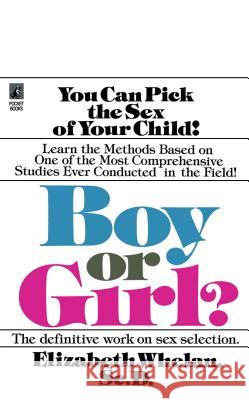 Boy or Girl Whalen, Emily 9781439194362 Pocket Books