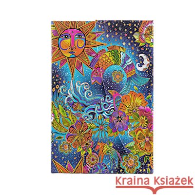 Celestial Magic (Whimsical Creations) Mini Lined Hardback Journal (Wrap Closure) Paperblanks 9781439796955