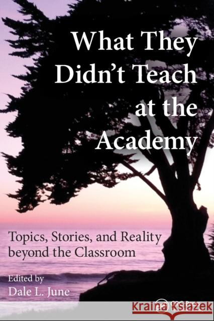 What They Didn't Teach at the Academy: Topics, Stories, and Reality Beyond the Classroom June, Dale L. 9781439869192 CRC Press