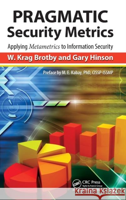 PRAGMATIC Security Metrics: Applying Metametrics to Information Security Brotby, W. Krag 9781439881521