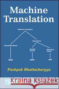 Machine Translation Pushpak Bhattacharyya 9781439897188 CRC Press