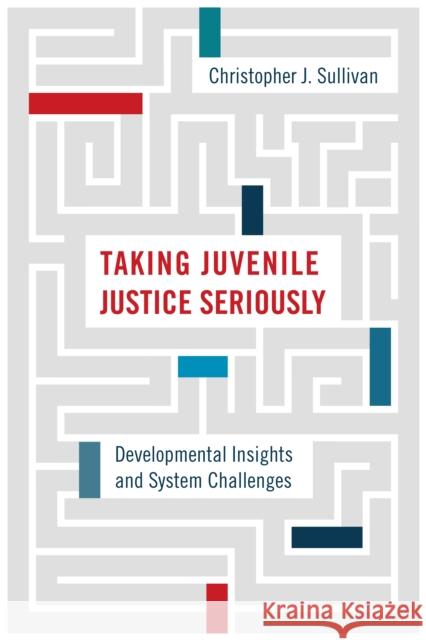 Taking Juvenile Justice Seriously: Developmental Insights and System Challenges Christopher J. Sullivan 9781439915783 Temple University Press