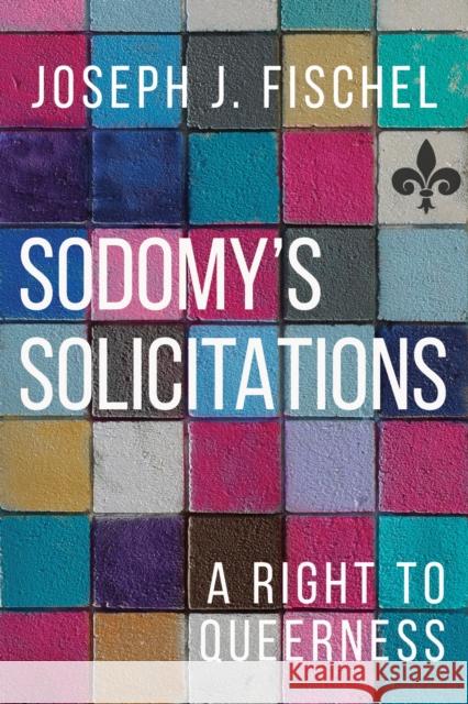 Sodomy's Solicitations: A Right to Queerness Joseph J. Fischel 9781439915851 Temple University Press