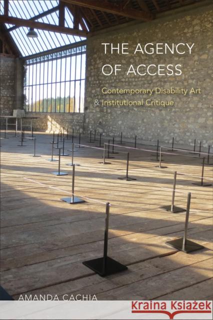 The Agency of Access: Contemporary Disability Art & Institutional Critique Amanda Cachia 9781439926222 Temple University Press,U.S.