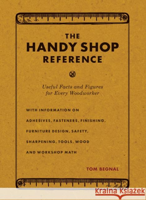 The Handy Shop Reference: Useful Facts and Figures for Every Woodworker Tom Begnal 9781440354809 Popular Woodworking Books