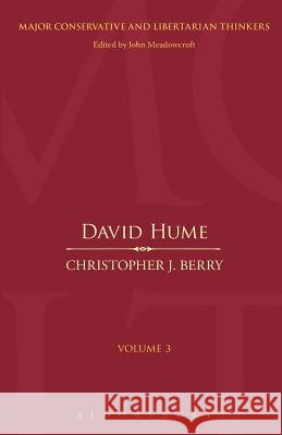 David Hume Christopher J Berry 9781441131232