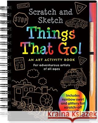 Scratch & Sketch Things That Go Martha Day Zschock 9781441303394 Peter Pauper Press Inc,US