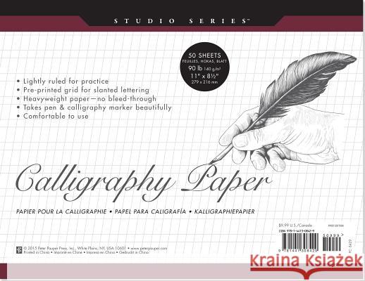 Papier do kaligrafii Peter Pauper Press 9781441308429