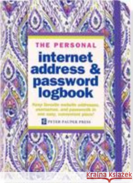 Internet Log Bk Silk Road Peter Pauper Press, Inc 9781441319067 Not Avail