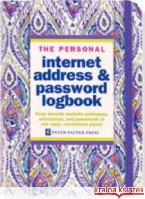 Silk Road Internet Address & Password Logbook Peter Pauper Press 9781441319067 Not Avail