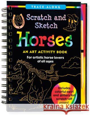 Scratch & Sketch Horses Peter Pauper Press, Inc 9781441322517 Not Avail