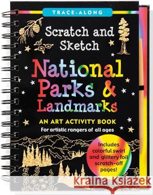 Scratch & Sketch National Parks Peter Pauper Press, Inc 9781441322715 Not Avail