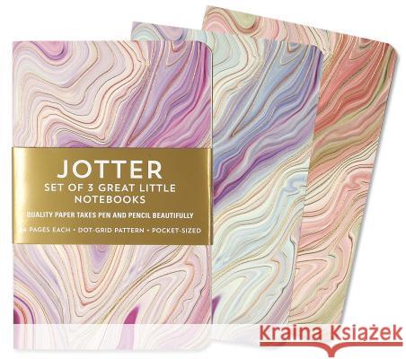 Agate Jotter Notebooks (Set of 3) Inc Pete 9781441324528