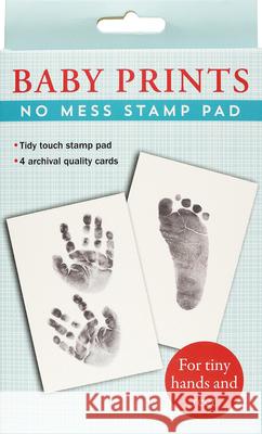 Baby Prints Stamp Pad Peter Pauper Press, Inc 9781441326393 Peter Pauper Press