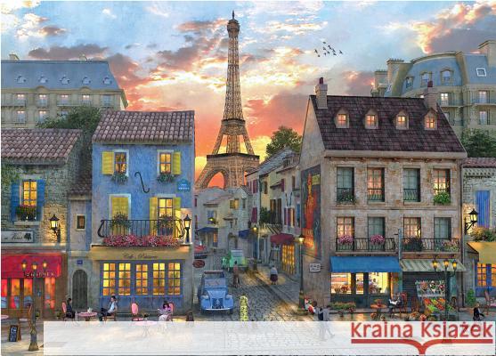 Puzzle Evening in Paris Peter Pauper Press, Inc 9781441330567 Peter Pauper Press