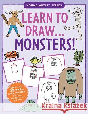 Learn to Draw Monsters Sarah Longstreth Kerren Barba 9781441341426 Peter Pauper Press