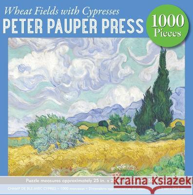 Wheat Fields with Cypresses 1000-Piece Puzzle Vincent Va 9781441342027