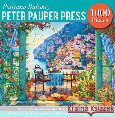 Positano Balcony 1000-Piece Puzzle Peter Pauper Press 9781441342034 Peter Pauper Press