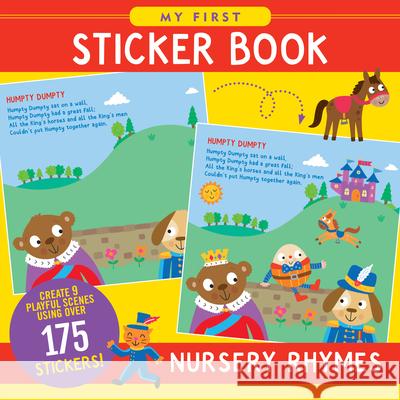 My First Sticker Book - Nursery Rhymes  9781441346230 Peter Pauper Press