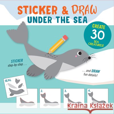 Draw-By-Sticker - Under the Sea  9781441347657 Peter Pauper Press