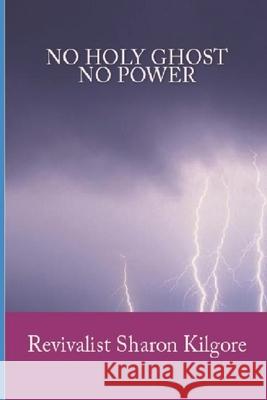 No Holy Ghost, No Power Revivalist Sharon Kilgore 9781441405197