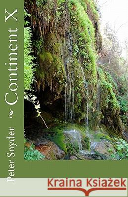 Continent X Peter Snyder 9781441468383 Createspace