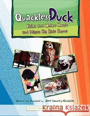 Quackless Duck Visits the White House Jane Lowrey-Christian 9781441547934