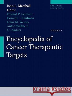 Cancer Therapeutic Targets  9781441907165 SPRINGER PUBLISHING CO INC