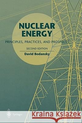 Nuclear Energy: Principles, Practices, and Prospects Bodansky, David 9781441919243 Springer