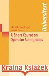 A Short Course on Operator Semigroups Klaus-Jochen Engel Rainer Nagel 9781441921741 Not Avail