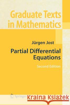Partial Differential Equations Jurgen Jost 9781441923806