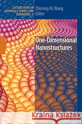 One-Dimensional Nanostructures Zhiming M. Wang 9781441925497 Springer