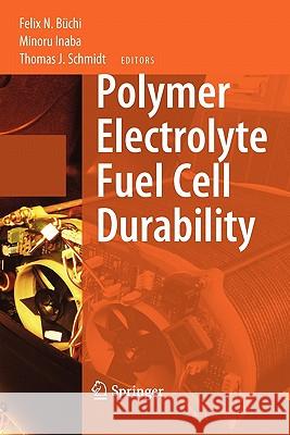 Polymer Electrolyte Fuel Cell Durability Felix N. Buchi Minoru Inaba Thomas J. Schmidt 9781441927545 Springer