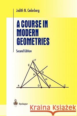 A Course in Modern Geometries Judith N. Cederberg 9781441931931 Springer